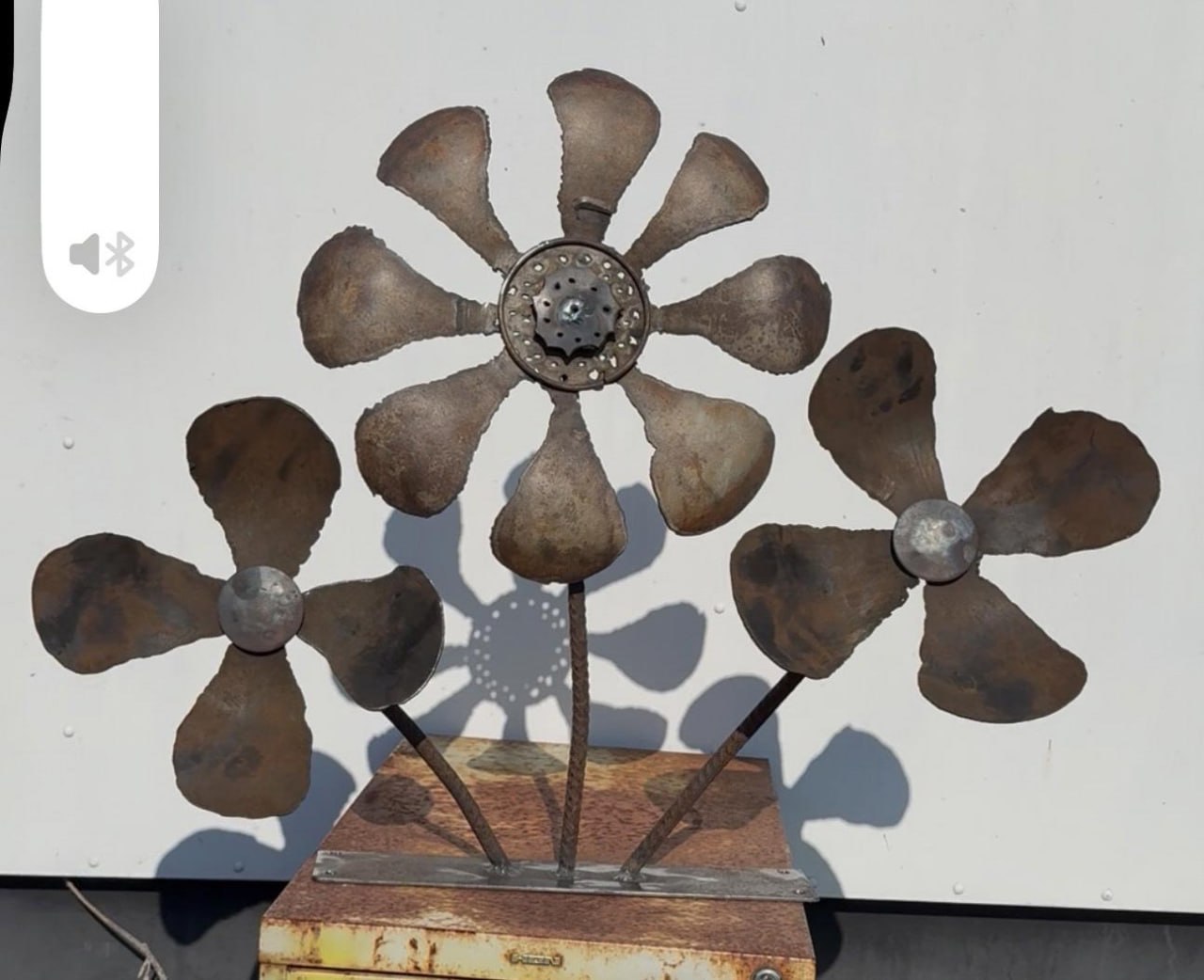 Industrial Flower Trio